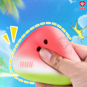 [SG Seller]Simulation Bread Play House Toys Creative Unique Red Watermelon  Children Squeezing Toy