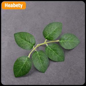 【2-3 days delivery】 10 30 50pcs Rose Leaves Artificial Greenery Fake Rose Flower Leaves DIY Craft