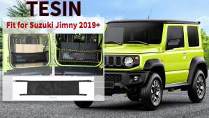 HH8 TESIN Car Trunk Isolation Cargo Net Cover Storage Bag For Suzuki Jimny JB64 JB74 2019 2020 2021 2022 2023 2024 Up Accessories 3P7H4