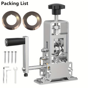 KONLU [ของขวัญฟรี: ใบมีด*2] เครื่องปลอกสายไฟ (ต่อกับสว่านได้อั ) อัตโนสามารถปอกสายไฟ สายเคเบิล 1-25 มมสําหรับรีไซเคิล ที่ปอกสายไฟอัตโนมัติ เครื่องปอกสายไฟ เครื่องปอกสายไฟใช้ในบ้านพกพาด้วยมือ เครื่องมือปอกสายไฟฟ้าเครื่องปอกสายไฟด้วยมือรองรับมือหมุน