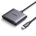 UGREEN SD MicroSD to USB-C Card Reader with USB 2.0 Port 480 Mbps File Transfer Speed for PC Laptop Computers | 80798 | JG Superstore. 