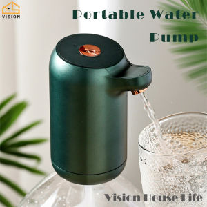 Vision Automatic Water Dispenser USB Charging Drinking Water Bottle Pump Electric Water Dispenser Pump for Home Office Camping