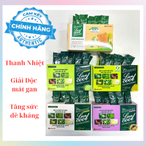 (1 Gói) (5 vị có thể mix) Live Cool Bột sủi thanh nhiệt giải độc nhiệt miệng nóng trong mệt mỏi