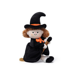 McHugs Little Witch Annie Plush Toy Enchanted Halloween Gift for Kids 9.85
