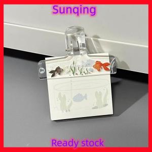 SQ Stationery [Flash Sale] แผ่นเพลงอะคริลิคใส5ชิ้นตัวยึดหน้าน่ารักโปร่งใสสำหรับการฝึกดนตรีและการแสดงเปียโนไวโอลิน Guzheng