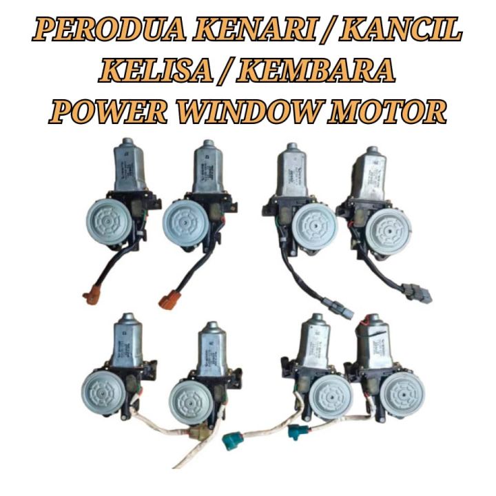 🇯🇵🇯🇵 Door Regulator Motor Perodua Kenari Kembara Kelisa Kancil Door ...