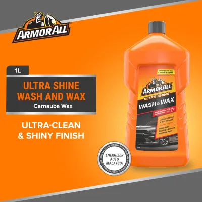Armor All Wash and Wax (1L & 500ml) for Automotive Car Wash Cleaners