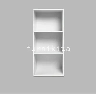 RAK BUKU SERBAGUNA BOOK SHELF LEMARI SERBAGUNA RAK PAJANGAN [PARCIL]