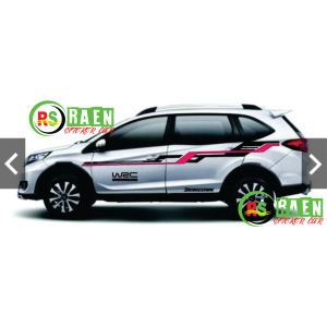 Stiker Striping WRC Sticker Cutting List Brv Stiker Mobil Honda Brv Xpander Avanza terkeren