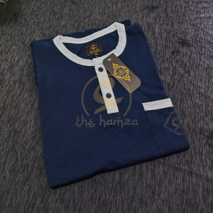 Kaos Qurta Pria Muslim Koko Kurta Pakistan Bahan Combed 30s