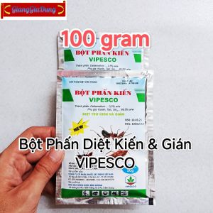 Bột Phấn Diệt Kiến Và Gián VIPESCO Việt Nam (100g 250g)