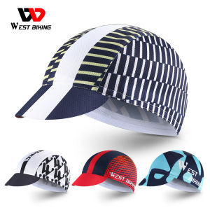 WEST BIKING Cycling Cap Breathable Riding Cap Sun Protection Hat  Anti Sweat Cycling Hat Helmet liner Mens Sports Accessories