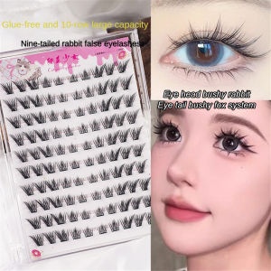 [2 ~ 3 วันการจัดส่ง]ไม่มีกาวขนตาเทียมขนตาเทียมกาวตัวเอง ขนตาเทียมคลาสเตอร์เดี่ยวขนตาเกาหลีไอดอล์แม่ง่า บาร์บี้ขนตาเทียม