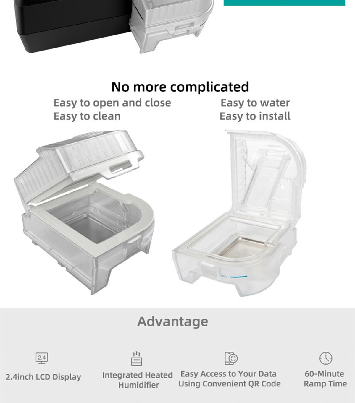 BMC Auto CPAP Machine G2S A20 Snore Product Sleep Apnea Anti Snoring ...