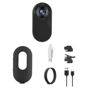 (การจัดส่งท้องถิ่น)Kebidumei กล้องปลอกคอสัตว์เลี้ยงไม่จำเป็นต้องใช้ Wifi กล้องแมวกล้องเพื่อการกีฬาขนาดเล็ก HD ปลอกคอติดตามสุนัขที่มีวิดีโอบันทึกเครื่องประดับสัตว์เลี้ยง