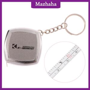 Mazhaha Innovative And Practical 2 Meters Pocket Portable Gift Compact Carry Around Cute Mini Steel Tape Measure Key Ring Hand Tool
