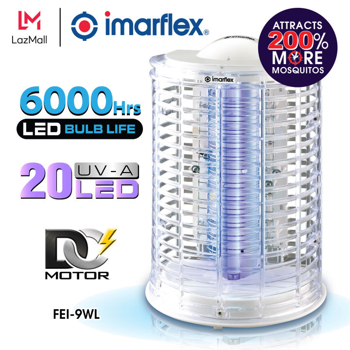 Imarflex Flashlight Imarflex Insect Killer LED FEI-9WL | Lazada PH