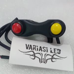 Saklar Stang Motor 2Tombol - Saklar On Off dan Dim - Saklar Stang Motor Universal - Saklar Kiri 2Tombol harga 1biji