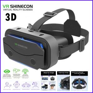 COD Shinecon VR Box IMAX Giant Screen Virtual Reality Glasses SC-G13 / Vr Box Untuk Semua Hp / Vr Box Gaming / Vr Box Drone / Vr Box 360 Asli Lengkap / Vr Box 3D Gambar Asli / Vr Box Bluetooth / Vr Box Remot Kontrol / Vr Box Untuk Video / Vr Box 3d Glass