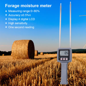 RCYAGO TK100 Portable Digital Multifunctional Moisture Meter For GrainsChemical Plastic Granule Soap Powder Soil