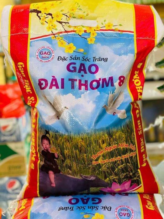 Gạo Đài Thơm Tám dẻo - 10kg | Lazada.vn