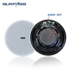 8 frameless ceiling speaker with magnetic grill 50w bluetooth speaker in ceiling class d ceiling amplifier included