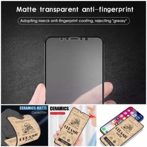 Pelindung Layar Tempered Glass Keramik Matte Soft Ceramic Film Matte Kompatibel Untuk Iphone 16e / Iphone SE4 / Iphone SE 2025