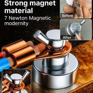 5 PCS New Upgrade 500A Strong Magnetic Hit Iron Magic Tool Welding Steel Ground Clamp