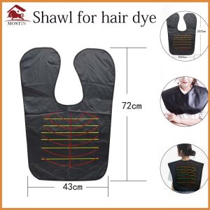 Professional Barber Waterproof Hair Coloring Shawl Reusable Magnetic cape salon Hair Dye Color Hair Straightener Magnetic Cape