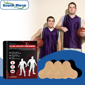 South Moon Height Enhancement Pads Promote Bones Growtaller Acupuncture Points Stimulation Height Growth Foot Patch Health Care Patch for Teens and Children Foot Acupoint Stimulation Plaster (6pcs)