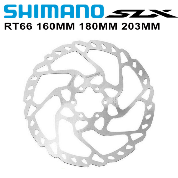 Shimano Slx Zee Sm Rt66 Disc Brake Rotor 160mm 180mm 203mm Mtb Bike 6 Bolt Type Disc Brake 8962