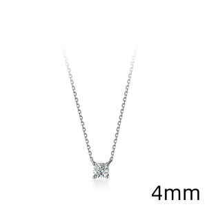 925 sterling silver geometric cut sparkling zircon pendant necklace for Women wedding engagement jewelry