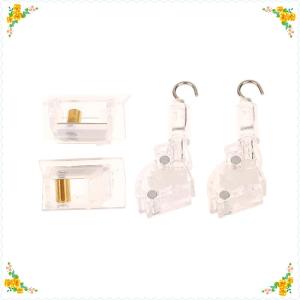 💖【Special price】💝CHUN อุปกรณ์เสริม4ชิ้นสำหรับล็อคสายไฟและเอียงสำหรับม่านหน้าต่างมู่ลี่เวนิสขนาด25มม.