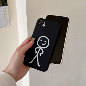 MOR Case Samsung A02S A51 Casing Stick Couple Estetic Transparant Premium