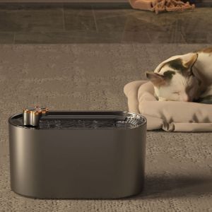 CUTE ELVES 3L Pet Intelligent Water Dispenser Circulation Intelligent Pet Drinking Bowl Durable Mute Cat Automatic Water Feeder Neck Protection