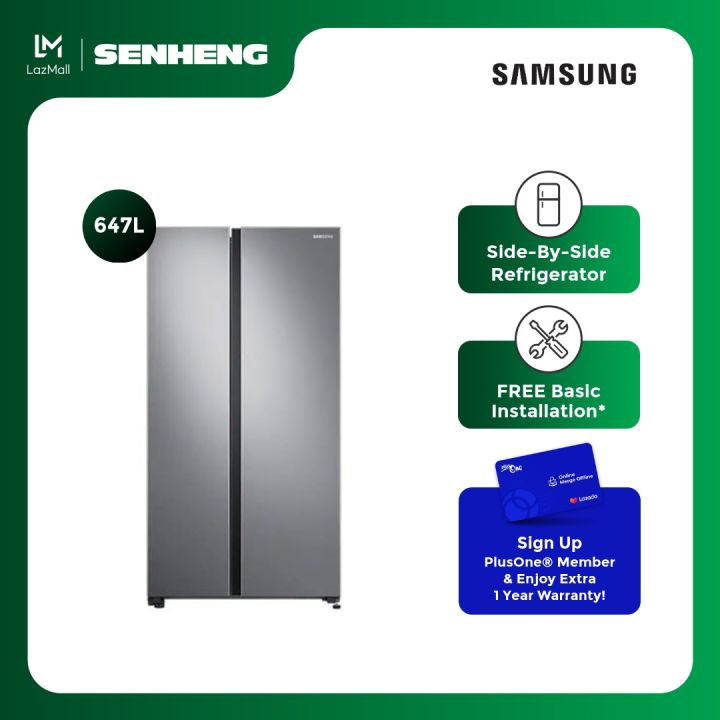 [Free Basic Installation] Samsung 647L SidebySide Refrigerator Fridge