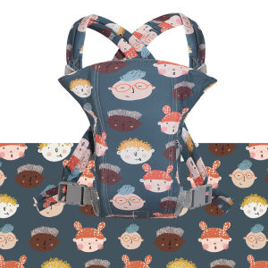 Orzbow tàu sân bay di động trẻ sơ sinh trẻ mới biết đi Đai địu em bé nhẹ breathabl hip 4 trong 1 mang theo trẻ em trẻ sơ sinh