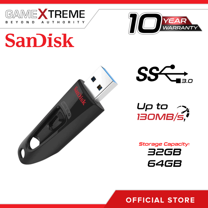 Sandisk Ultra Cz48 32gb64gb 30 Usb Flash Drive Lazada Ph 3914