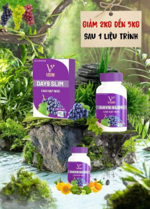 [MUA 1 TẶNG 1] Cao hạt nho DAY9 SLIM hộp 15v hổ trợ giảm béo sau hai tuần