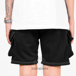 Celana Cargo Pendek Pria Aesthetic Celana Santai Bahan Fleece Tebal Lembut Gramasi 280 Terpopuler Celana Cargo Cowok Cewek Terbaru Style Korean Celana Model Terbaru Trend Kekinian 2025