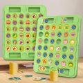 Memory Chess Board Game Flip Chess Mainan Edukasi Anak Catur Board Game Mainan Flip Chess Edukasi Papan Memories Permainan Melatih Fokus. 