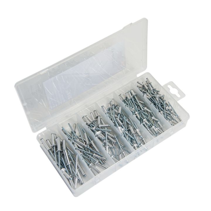 T.K.Excellent Multiple Sizes Rivet,Blind Rivets used for different purposes  at home and workplace Assortment Kit,215Pcs