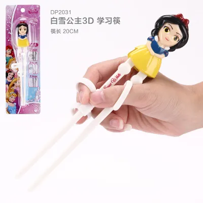 ตะเกียบหัดคีบลายการ์ตูน Disney 3Dตะเกียบหัดคีบ ตะเกียบเด็ก ตะเกียบหัดจับ ชุด ช้อน ส้อม + ตะเกียบ(ลิขสิทธิ์แท้)