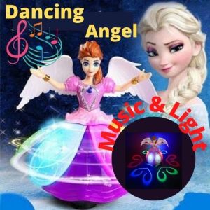 Angel girl Frozen Dancing Elsa Anna With Light and Music