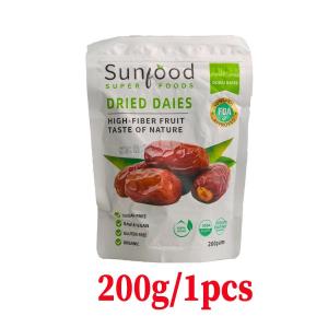 A+ [Buy 1 Take 1]Date Palm Pitted Dried Dates By Sunfood Pure Dried Dates Fruits Healthy Snacks