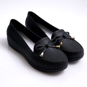 Sampai7an SPT-32 Sepatu Flat Shoes Wanita Kasual Slip On Motif Pita Polos Fashion Style Kekinian COD