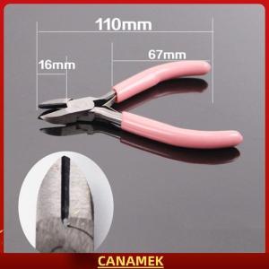 Miễn phí vận chuyển✨ Mini Kìm đường chéo vòng cong kim mũi thủ công beading cách điện Cutter Kìm đối với trang sức làm công cụ
