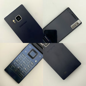 Original Samsung SM-G9198 4G LTE Mobile Phone 3.9 Dual SIM Card 16GB ROM 16MP+5MP Dual-Screen Flip Android CellPhone