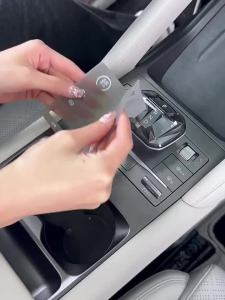 BYD M6 central control gear button silicone pad button waterproof and dustproof interior parts mat supplies