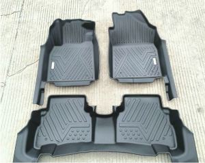 Thảm lót sàn NHỰA 5D xe Mazda 3 2016- 2025 đúc nguyên khối- không mùi dễ vệ sinh lau rửa- 2CAR